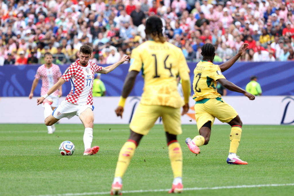 Petar Sucic Unggulkan Kroasia atas Ghana pada Babak Pertama