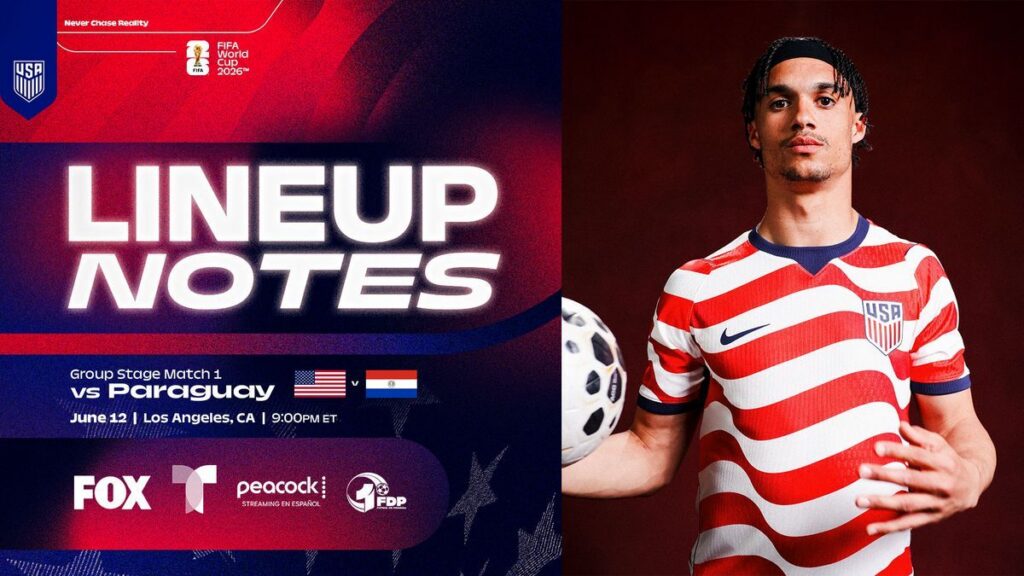 Timnas Amerika Serikat Rombak Susunan Pemain Hadapi Paraguay