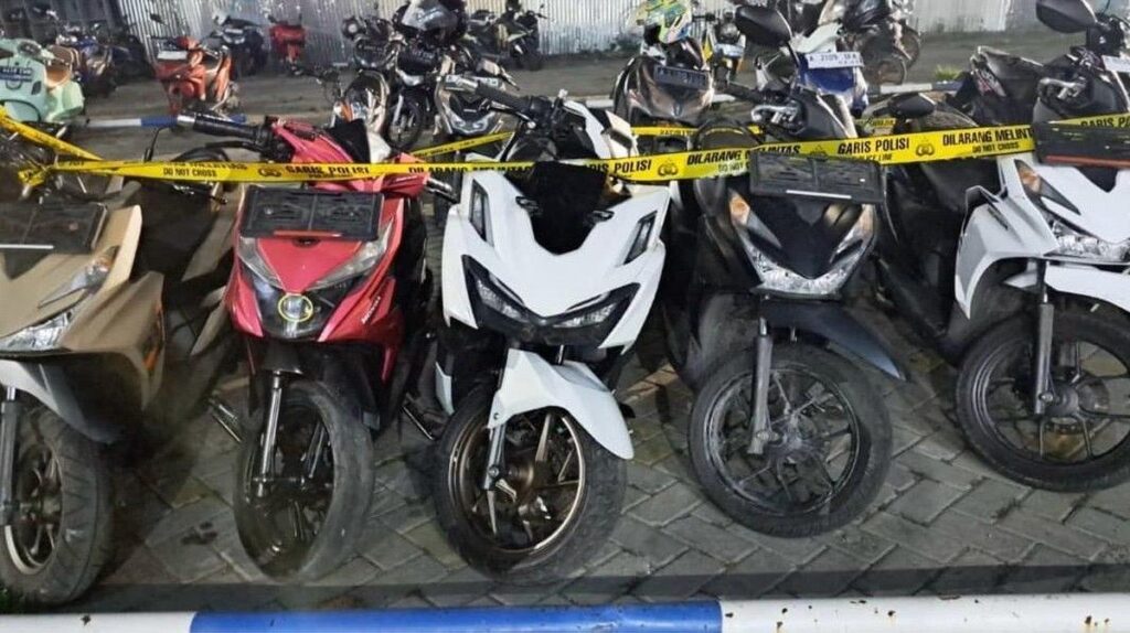 Polres Metro Tangerang Kota Tangkap Lima Anggota Sindikat Curanmor