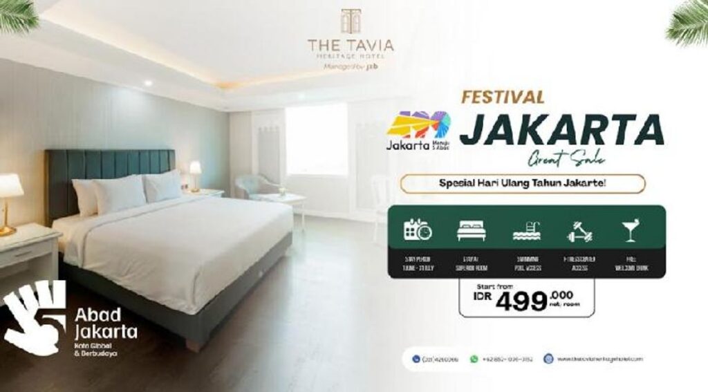 The Tavia Heritage Hotel Sediakan Paket Nobar Piala Dunia 2026