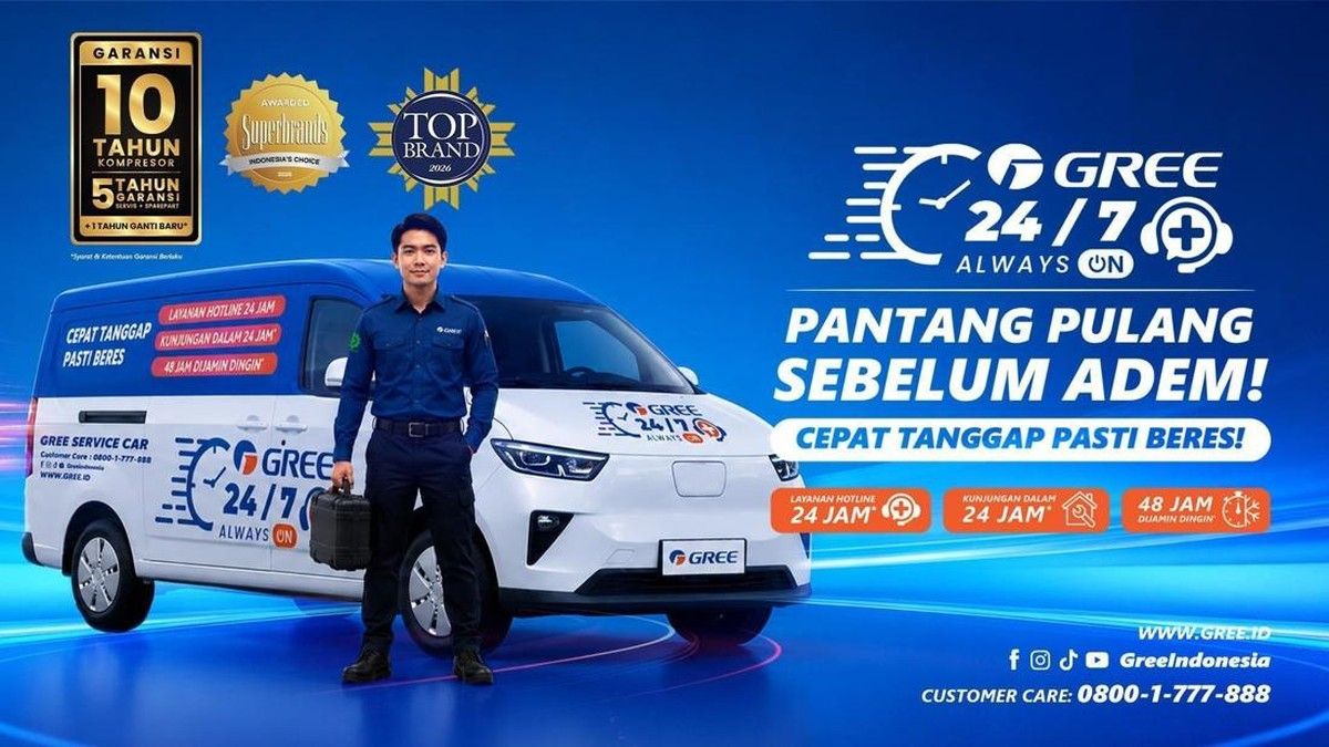GREE Indonesia Luncurkan Layanan Pelanggan 24 Jam Nonstop untuk Konsumen AC