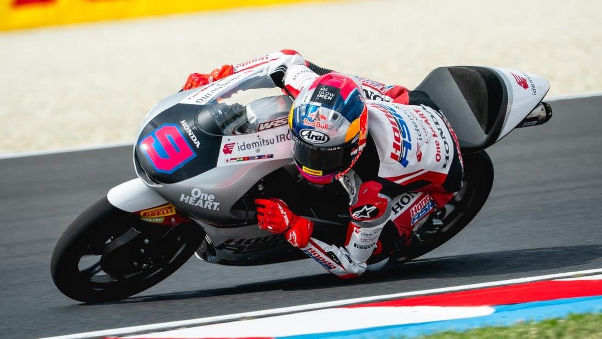 Veda Ega Pratama Ungguli Hakim Danish di FP2 Moto3 Belanda 2026