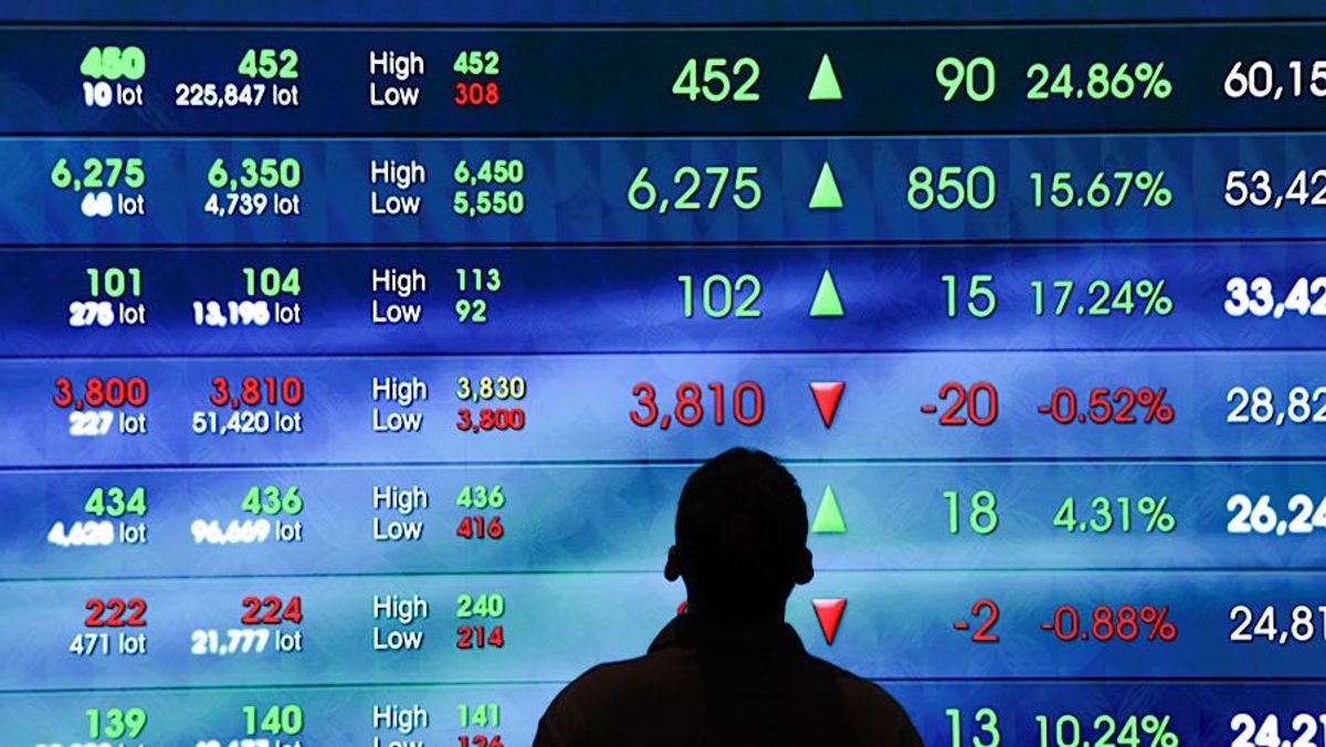 IHSG Ditutup Melesat 1,96 Persen ke Level 5.999