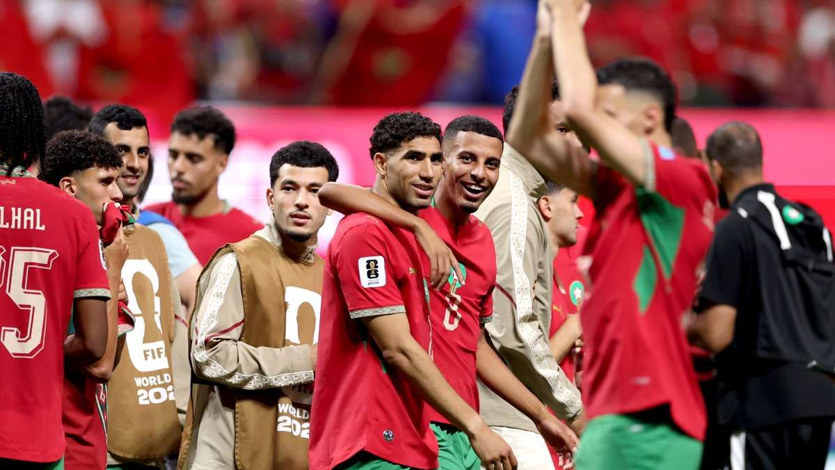 Timnas Maroko Samai Rekor Aljazair di Piala Dunia