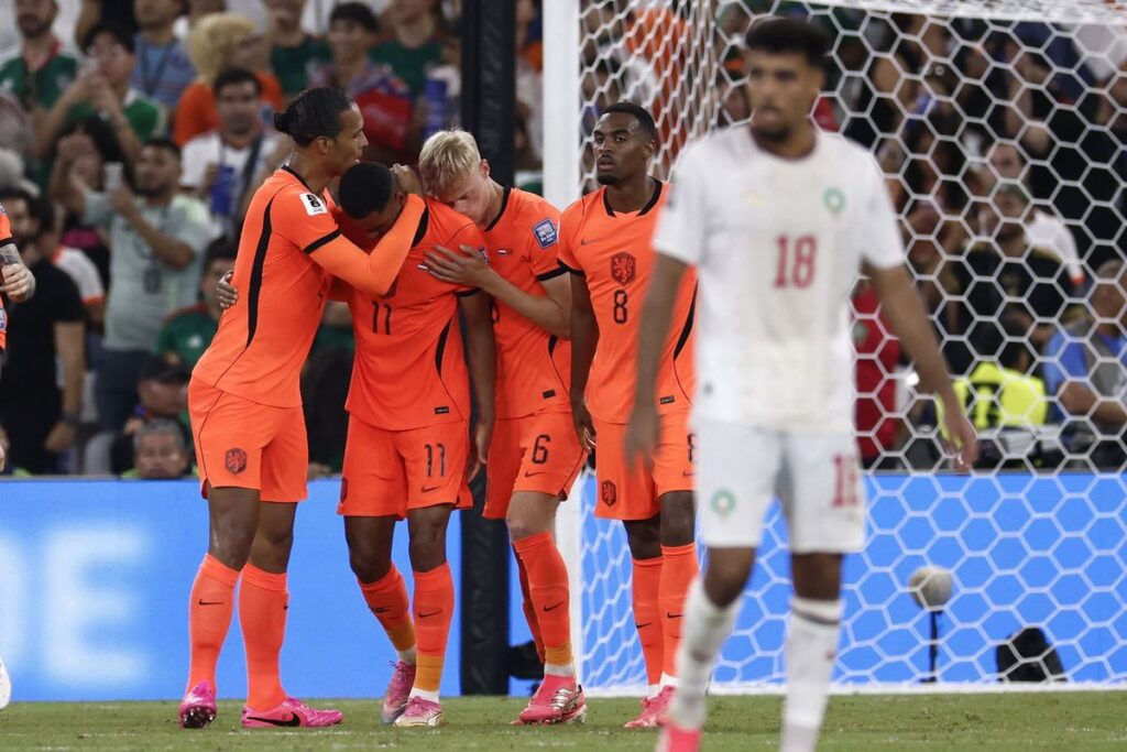 Cody Gakpo Cetak Gol saat Belanda Tekuk Maroko di Piala Dunia