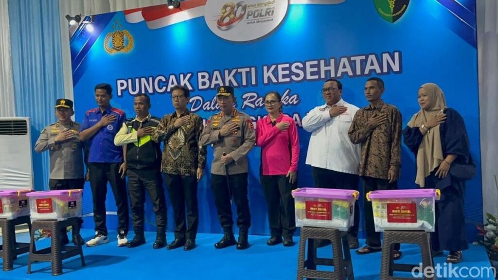 Polri Selenggarakan Bakti Kesehatan Serentak Sambut Hari Bhayangkara ke-80