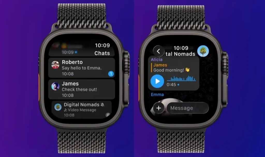 Telegram Rilis Aplikasi Native Baru untuk Apple Watch
