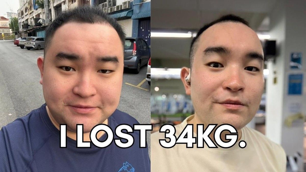 Pria Asal Malaysia Pangkas Berat Badan 34 Kilogram Lewat Pilihan Menu Restoran