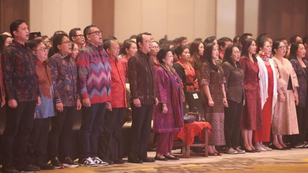 Megawati Soekarnoputri Menutup Perayaan Bulan Bung Karno di Bali