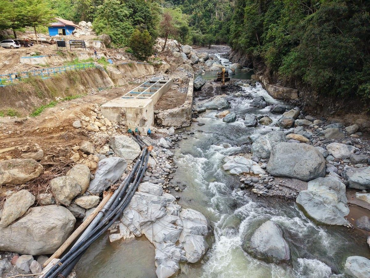 Hutama Karya Perbaiki Infrastruktur Air Bersih di Sumatera Barat