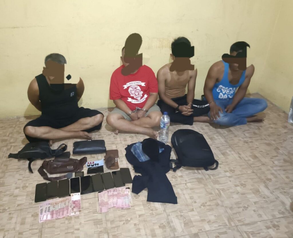 Polres Siak Tangkap Empat Pelaku Penipuan Batu Merah Delima