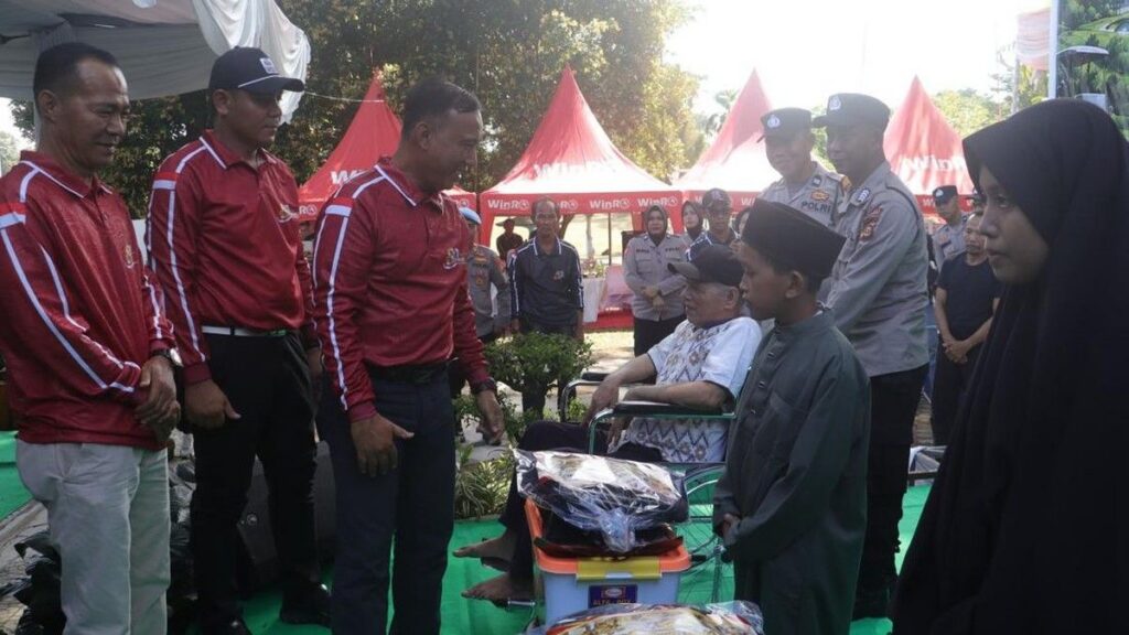 Polda Sumsel Gelar Bakti Sosial di Kota Prabumulih