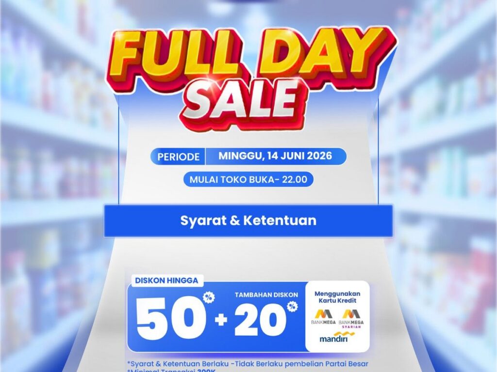 Transmart Gelar Full Day Sale 14 Juni 2026 Tawarkan Diskon Elektronik Gede-Gedean