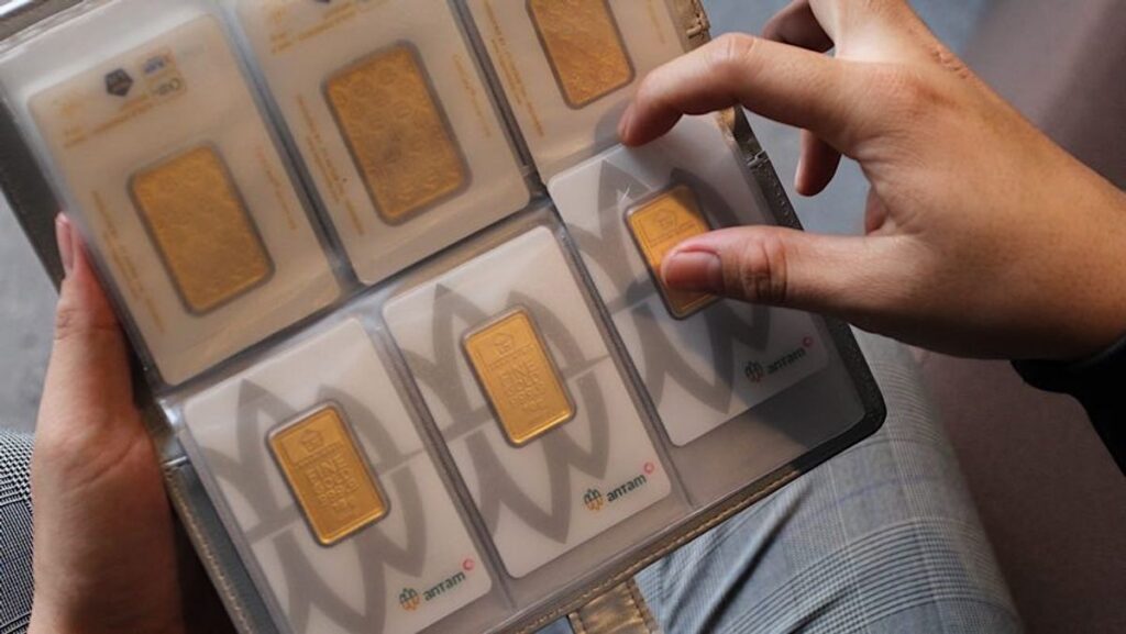Harga Emas Antam Turun Menjadi Rp2.759.000 per Gram
