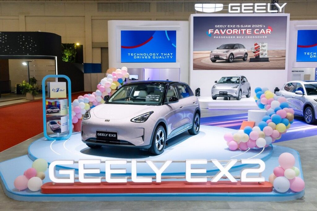 Geely EX2 Catat Penjualan Lebih dari 3.500 Unit di Indonesia