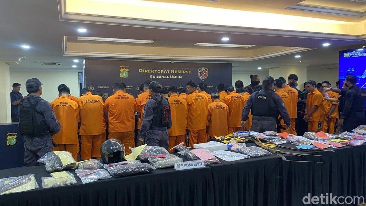 Polda Metro Jaya Tangkap 2054 Tersangka Kasus Pencurian
