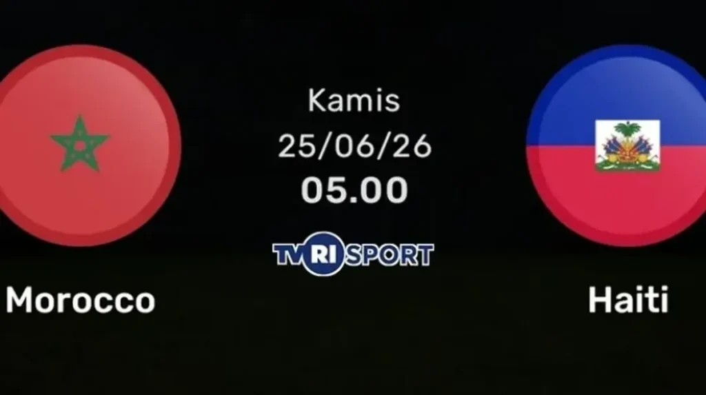 Timnas Maroko Hadapi Timnas Haiti pada Laga Pamungkas Grup C