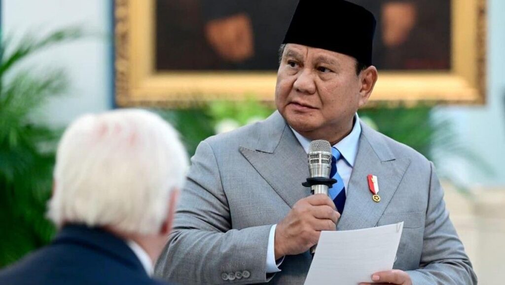 Prabowo Subianto Gelar Jamuan Kenegaraan Sambut Presiden Jerman
