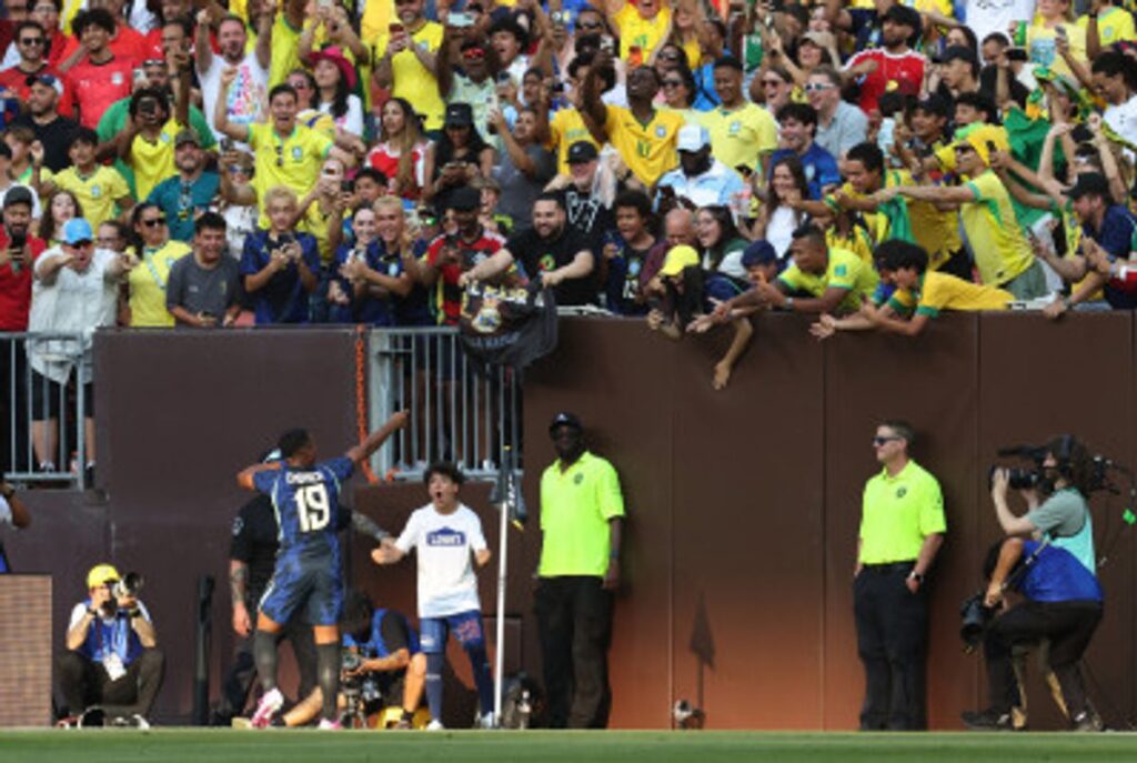 Brasil Tekuk Egito Lewat Gol Endrick dan Bruno Guimarães