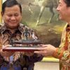 Prabowo Subianto Bahas Kerja Sama Pertahanan dengan Shinjiro Koizumi