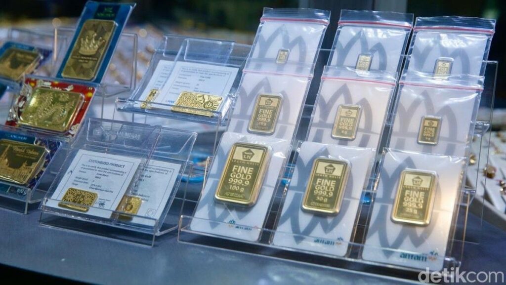 Harga Emas Antam 23 Juni 2026 Naik Rp 5.000 per Gram