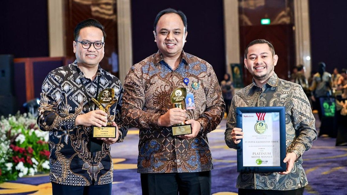 Pupuk Kaltim Raih Tiga Penghargaan TOP CSR Awards 2026