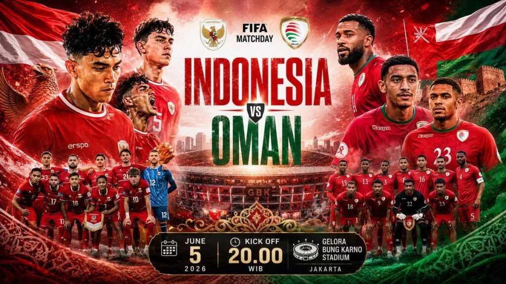 Timnas Indonesia Tantang Oman dalam Laga FIFA Matchday di Jakarta