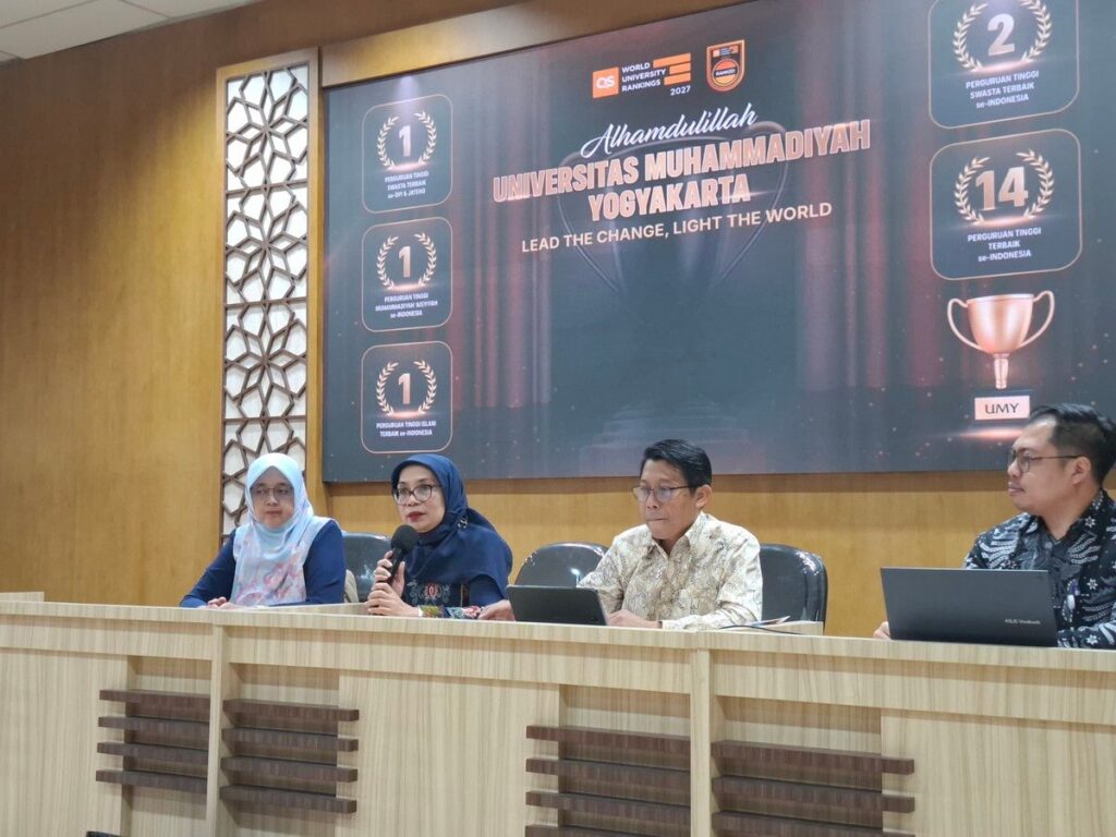 UMY Catat Kenaikan Skor Tertinggi dalam QS WUR 2027