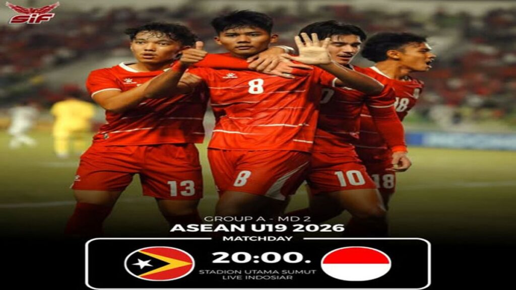 Timnas Indonesia U-19 Hadapi Timor-Leste di Piala ASEAN 2026