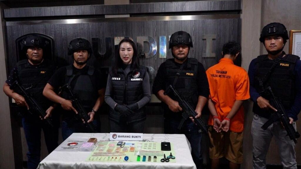Polda Metro Jaya Tangkap Pengedar Sabu dan Ekstasi di Cengkareng