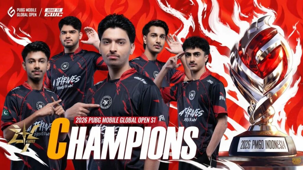 4Thrives Esports Menjuarai Turnamen PUBG Mobile Global Open S1 2026