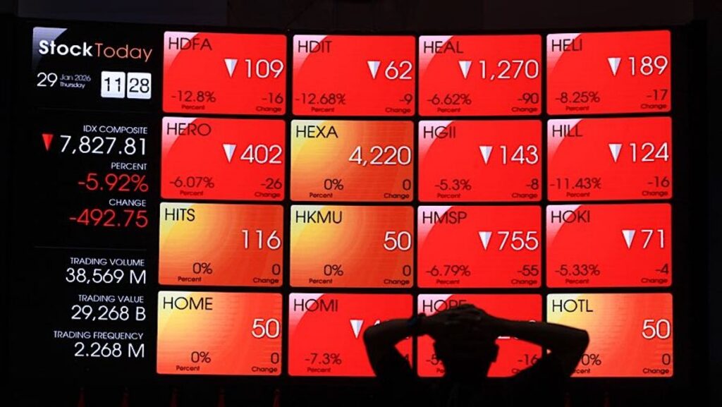 IHSG Merosot 2,42 Persen Dipicu Anjloknya Saham Grup Barito