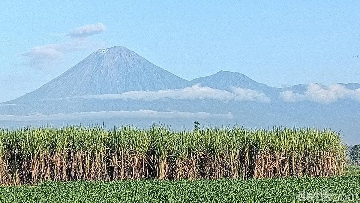 Gunung Semeru Meletus Tiga Kali Pagi Ini