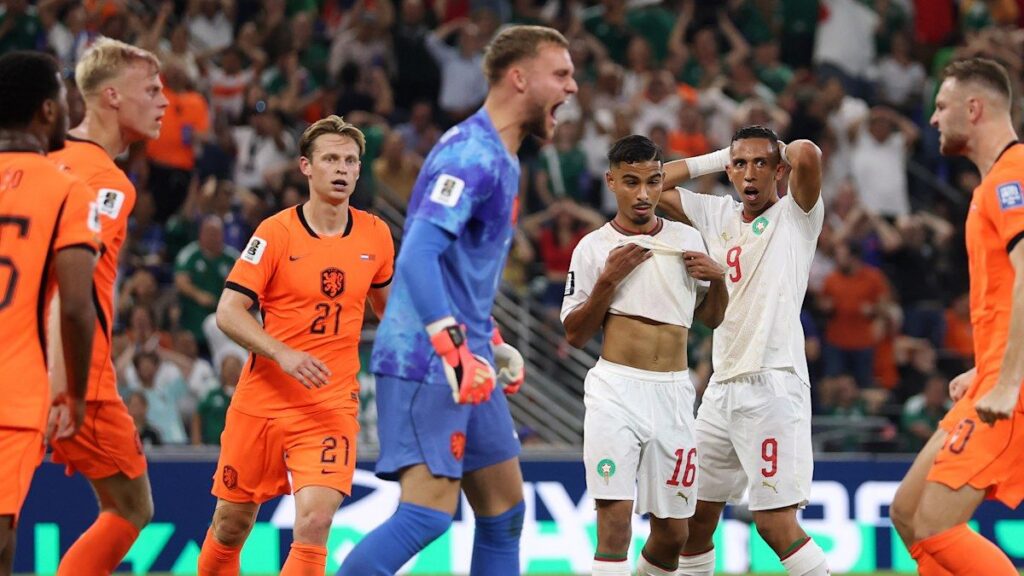 Belanda Imbangi Maroko dalam Drama Perpanjangan Waktu Piala Dunia