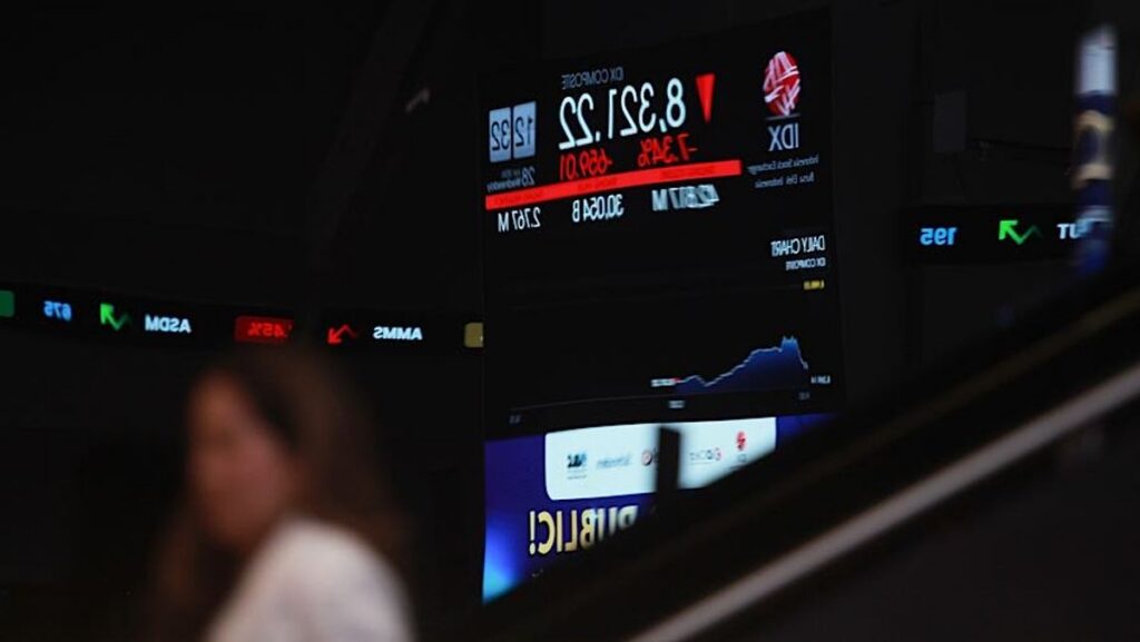 IHSG Amblas 4,33 Persen ke Level 5.927 Pada Sesi I