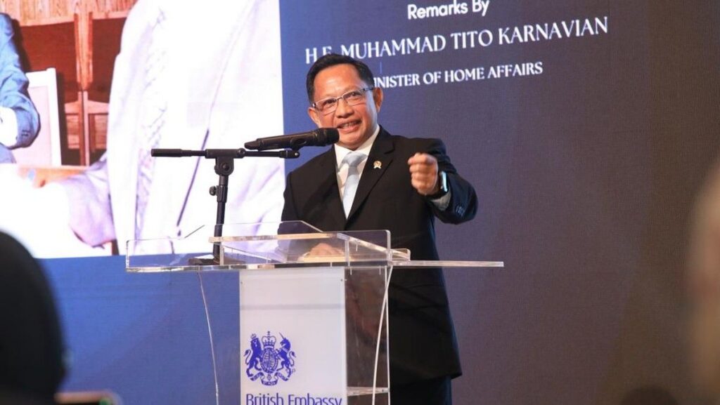 Mendagri Hadiri Perayaan Ulang Tahun Raja Charles III di Jakarta
