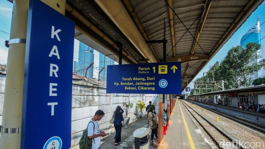 KAI Bakal Gabungkan Stasiun Karet dan BNI City