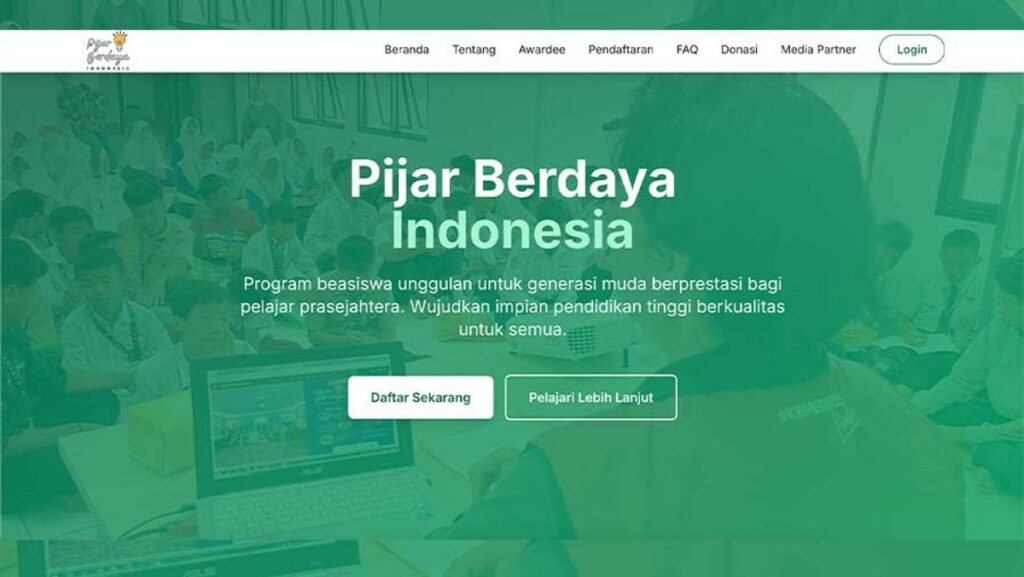 Beasiswa Pijar Berdaya 2026 Membuka Pendaftaran Pelajar Prasejahtera