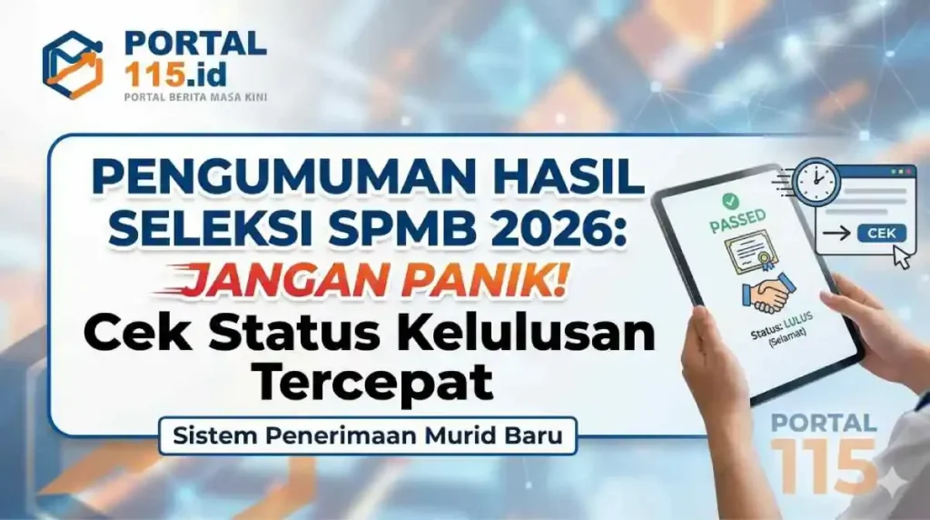 Pendaftaran SPMB SMA Banten Jalur Domisili Resmi Dibuka