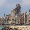 Serangan Udara Israel di Tyre Lebanon Melukai 10 Staf Medis
