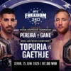 Jadwal Siaran Langsung UFC Freedom Night 250 di Gedung Putih 15 Juni 2026