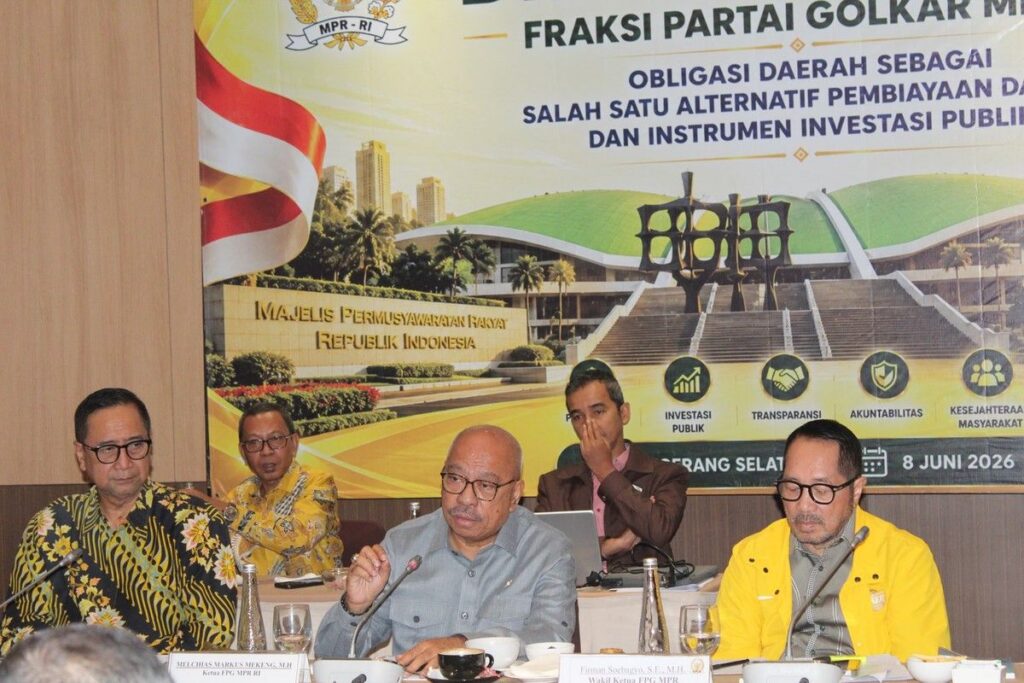 FPG MPR RI Tegaskan Pentingnya Percepatan UU Obligasi Daerah