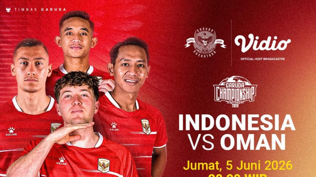 Timnas Indonesia Hadapi Oman di Garuda Championship Series 2026
