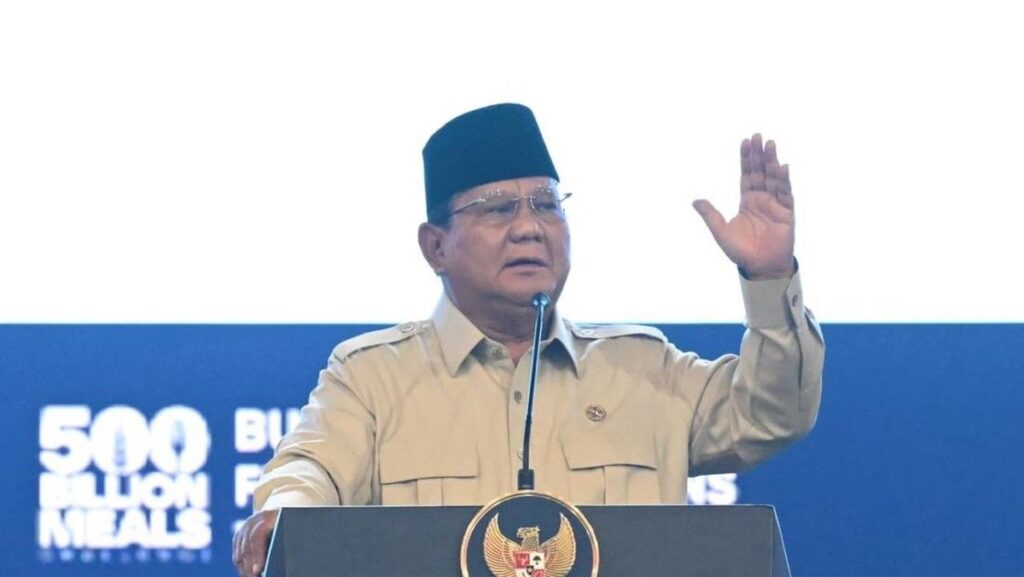 Prabowo Subianto Peringatkan Mitra Makan Bergizi Gratis Melanggar Aturan