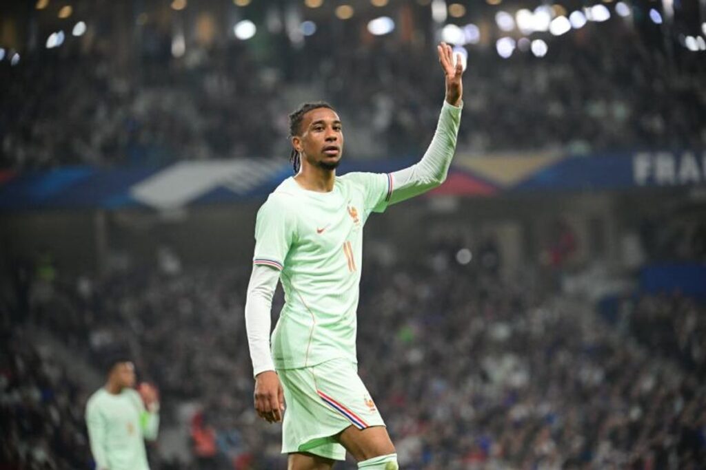 Michael Olise Cetak Tiga Gol untuk Timnas Prancis