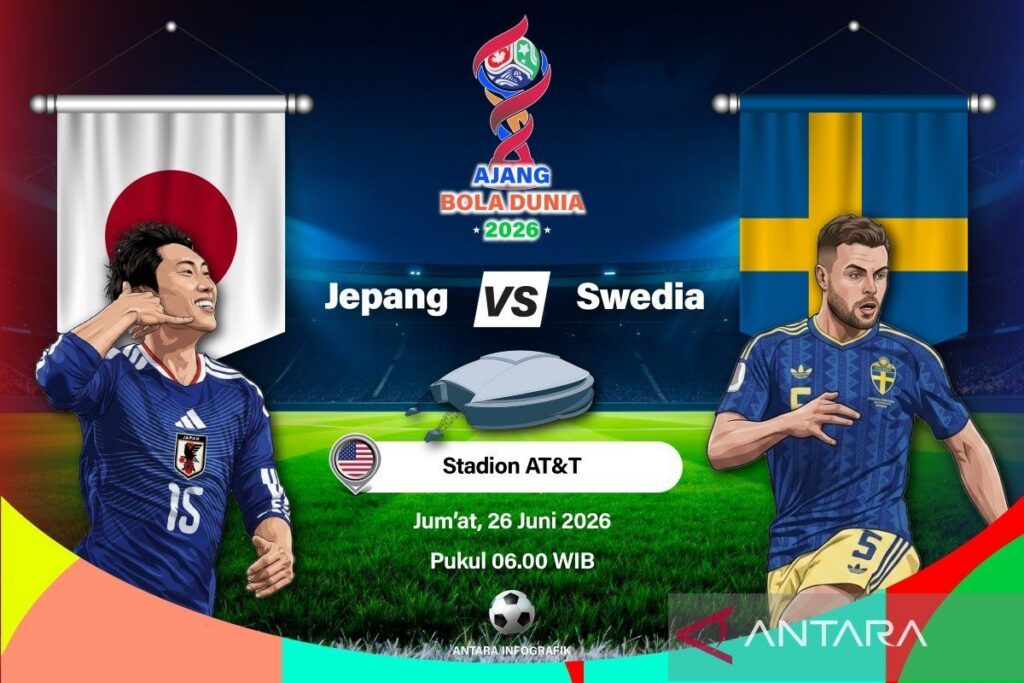 Jepang Tahan Imbang Swedia Tanpa Gol di Babak Pertama