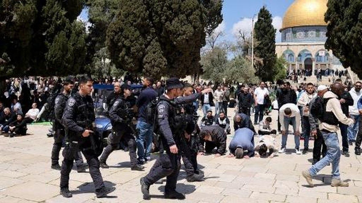 Pemukim Israel Serbu Kompleks Masjid Al Aqsa di Yerusalem