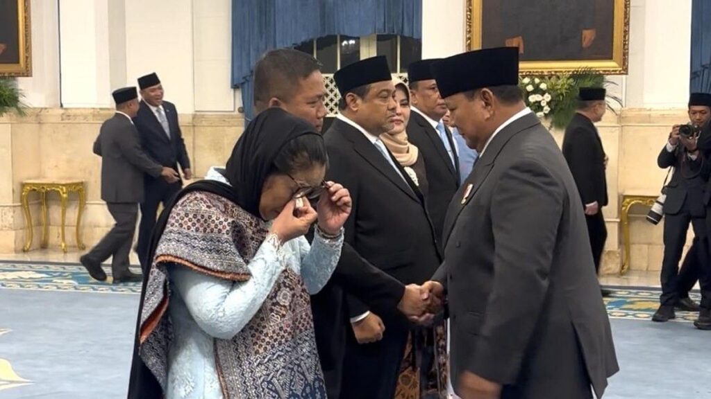 Prabowo Subianto Melantik Sejumlah Pejabat di Istana Negara