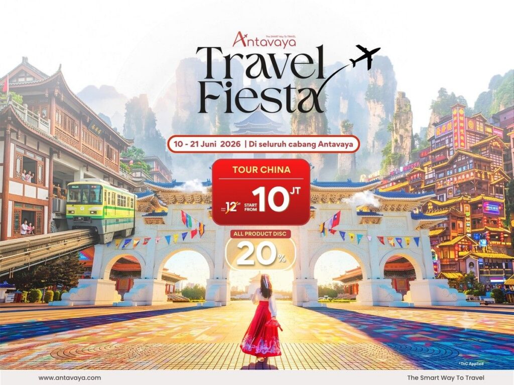 Antavaya Gelar Travel Fiesta 2026 dan Tawarkan Banyak Diskon Liburan