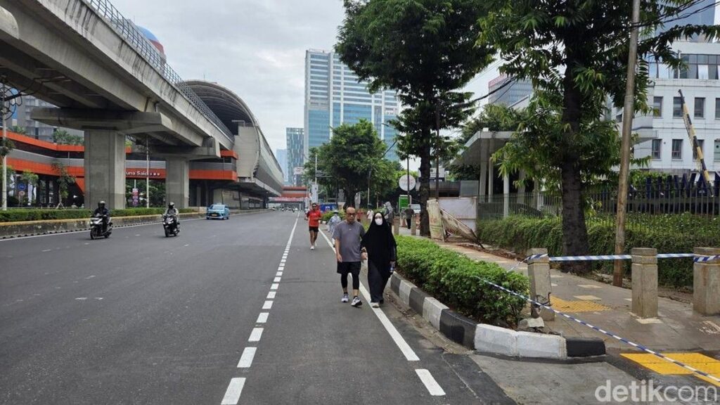 Pemerintah DKI Jakarta Menutup Sementara CFD Rasuna Said